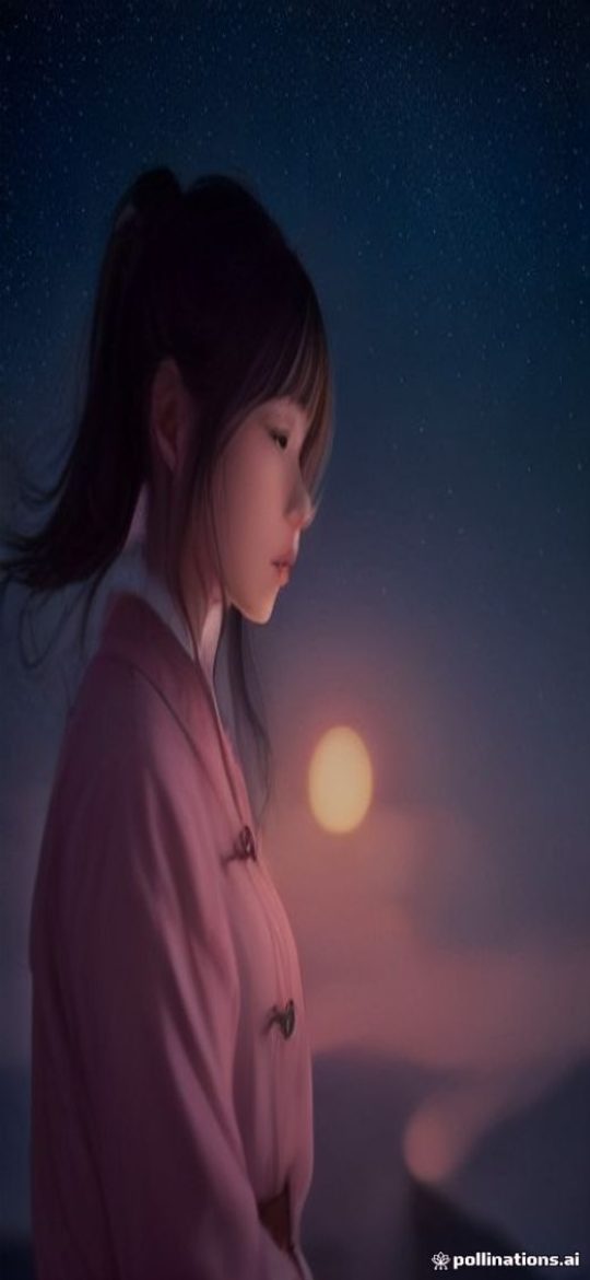 韩漫网站 App 首页界面截图，深紫夜空背景上排列着推荐连载封面与题材标签，顶部搜索框静置待输入